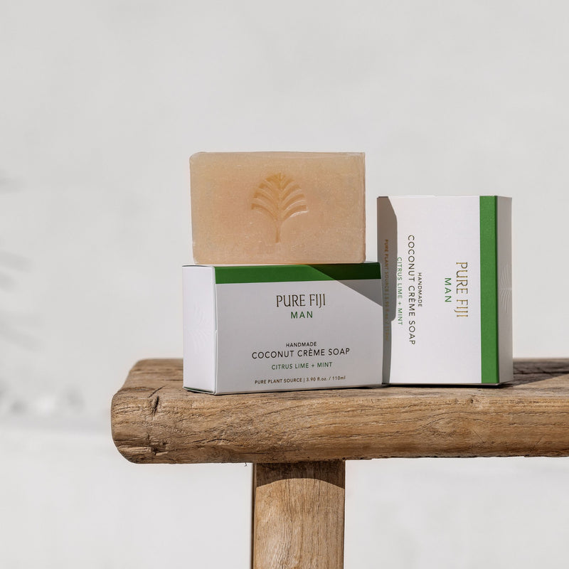 MAN Handmade Coconut Crème Soap (3.9oz/110g)