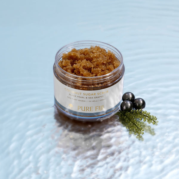 Black Pearl & Sea Grapes Sugar Scrub (10.14oz/300ml)