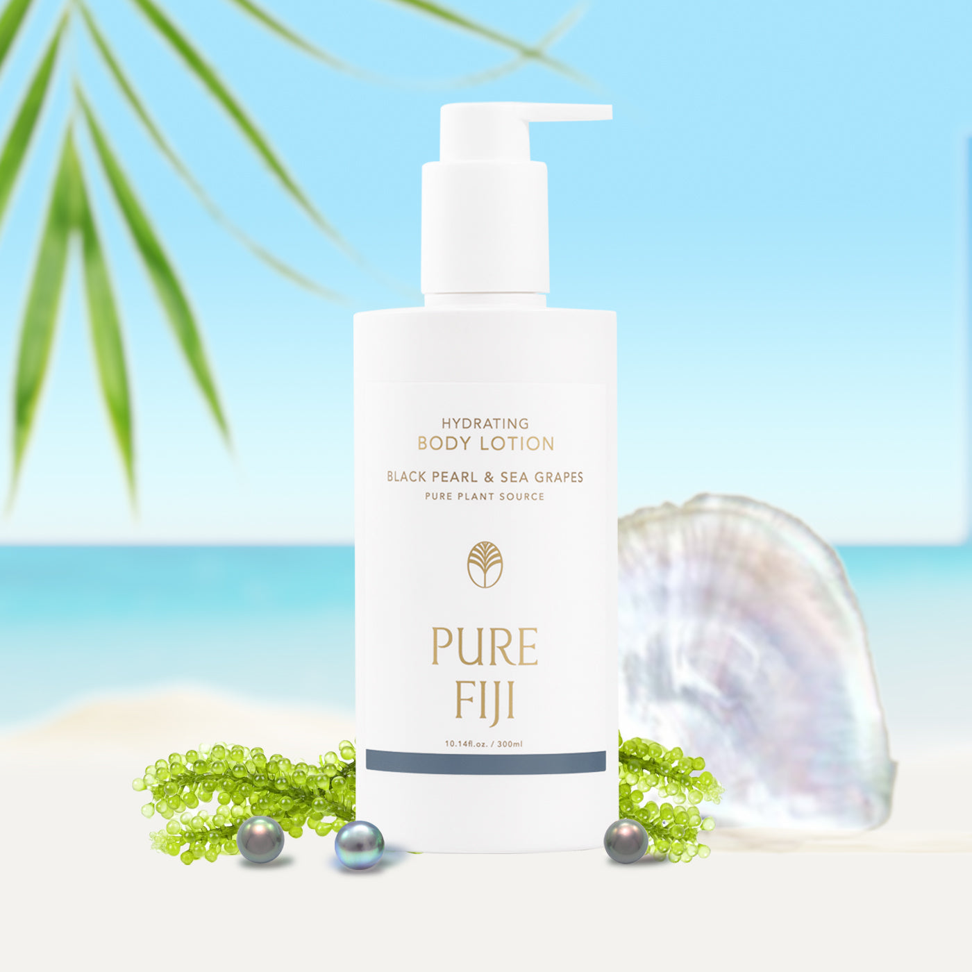 Luxurious Coconut Body Lotion with Deep Hydration (10oz/300ml