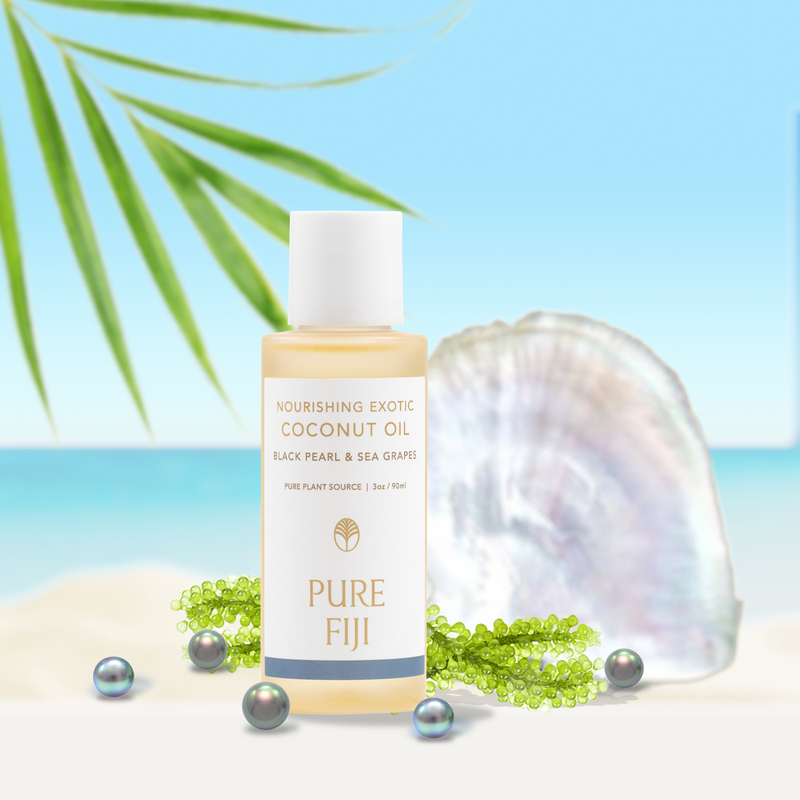 Black Pearl & Sea Grapes Nourishing Body Oil (3oz/90ml)