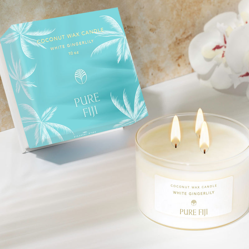 Palm Collection Coconut Wax Candle (10oz/280ml)