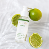 MAN Hair Face & Body Wash (3oz/90ml)