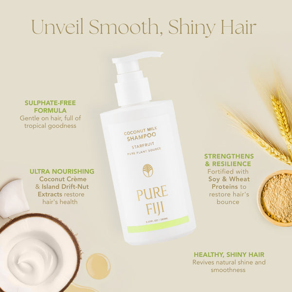 Coconut Milk Shampoo (9.46oz/280ml)
